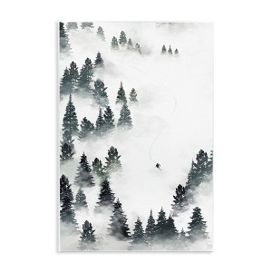 Stupell Industries Winter Ski Slopes Mountain Wall Plaque Art, 10" x 15" - 1 of 4