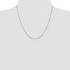 Black Bow Jewelry 0.7mm, 14k Yellow Gold, Ropa Chain Necklace - 2 of 4
