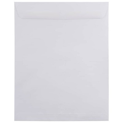 JAM Paper Open End Catalog Envelopes 11.5" x 14.5" White 1623201