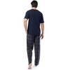 Fruit of the Loom Men’s Fleece Sleep Pant Set, 2-Piece Shirt and Pants - 2 of 4