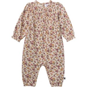 Modern Moments™ by Gerber Baby Girls' Smocked Long Leg Romper - 1 of 4