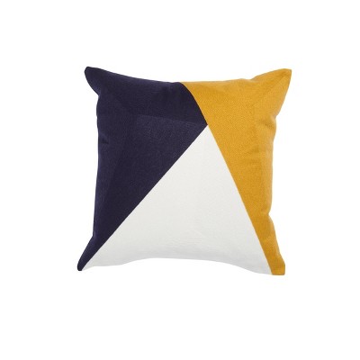 18"x18" Colorblock Square Throw Pillow - Sure Fit