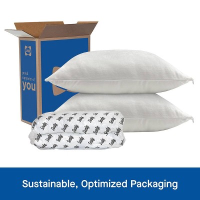 Sealy Standard/Queen 2pk Huggable Bed Pillow