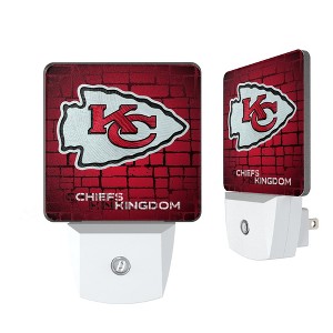 NFL AFC Teams Brick Wall Night Light 2-Pack - 1 of 4