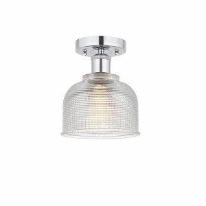 Dayton - 1 Light Semi-Flush Mount In Industrial Style-9.25 Inches Tall and 5.5 Inches Wide - 1 of 1