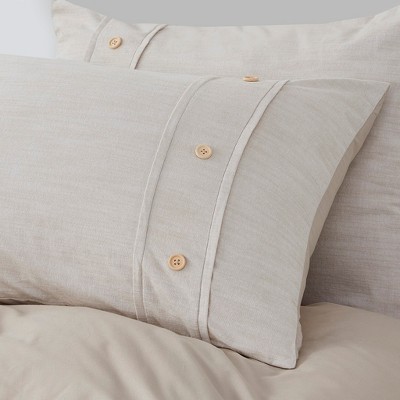 California King Natural Organic Cotton Duvet Cover Set