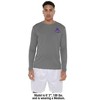 Men's American University Sport Long Sleeve Left Chest Logo - 3 of 4