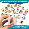 QUOKKA 35 Realistic ABC Montessori Wooden Blocks for Toddlers - 4 of 4
