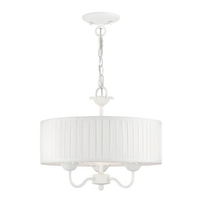 Livex Lighting Edinburgh 3 - Light Pendant in  White