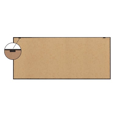 Natural Framed Coastal Bird Canvas Wall Art, 20x43