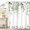 LunaLulinlk Green Eucalyptus Fabric Shower Curtain - 3 of 4