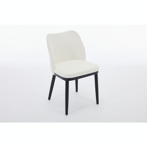 Swivel Bar Stools Set, Upholstered Barstools with Sturdy Metal Base, for Kitchen, Dining Room, Home Bar - 1 of 4