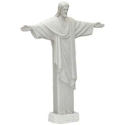 Design Toscano Christ The Redeemer Religious Statue - Off-White