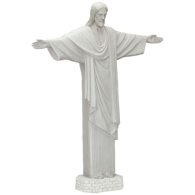 Design Toscano Christ The Redeemer Religious Statue - Off-White, 1 of 7
