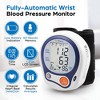LotFancy Wrist Blood Pressure Monitor, Wrist BP Machine for Home Travel Use - 4 of 4