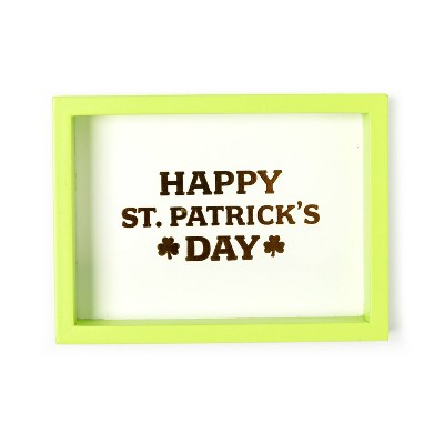 St. Patrick's Day Décor Shadow Box - Bullseye's Playground™
