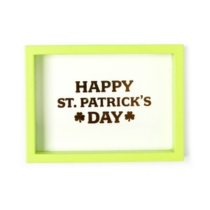 St. Patrick's Day Décor Shadow Box - Bullseye's Playground™ - 1 of 3