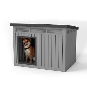 Decksplore Modern & Durable Weather-Resistant Pet House for Medium Dogs - 1 of 4