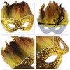 Unique Bargains Sequined Feathers Party Mask 1 Pc - 3 of 4