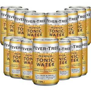 Fever Tree Tonic Water - Premium Quality Mixer - Refreshing Beverage for Cocktails & Mocktails 150ml Bottles - 1 of 1