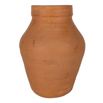 Curvy Terracotta Vase - Foreside Home & Garden