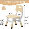 CuisinSmart Kids Chair Set Height Adjustable Kid Chair, Toddler Chairs for Children Boys Girls Age 2-6, for Home, Family, Classroom, Nursery - 4 of 4