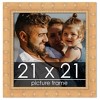 PosterPalooza | 21x21 Modern Bamboo Picture Frame, UV Acrylic, 5 Finishes - 2 of 4