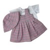 Pink and Blue Pastel School Dress for 15–16 Inch Cabbage Patch Kid Dolls - 4 of 4