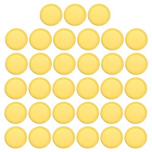 Unique Bargains Plastic DIY Notebook Planner Round Binder Rings 33 Pcs - 1 of 4
