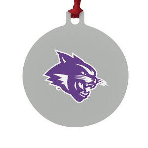 Abilene Christian Secondary Logo Aluminum Holiday Christmas Tree Ornament - 1 of 4