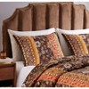 Greenland Home Fashions 2108AKS Audrey Quilted Pillow Shams - 3 of 4