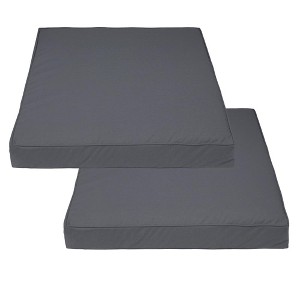 Covers&All Square Cushion Slipcover for Patio Couch Sofa Seats Cover only, Pack of 2 - 1 of 4