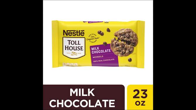 Nestle Toll House Milk Chocolate Chips - 23oz, 2 of 16, play video