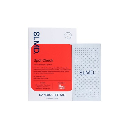 SLMD Skincare Spot Check Acne Patch with Salicylic Acid Facial Treatment - 24ct