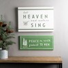 Melrose Rustic Wood Christmas Sentiment Sign 20"L - 2 of 3