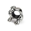 Black Bow Jewelry Sterling Silver Frog Bead Charm - 2 of 4