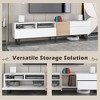 Bella Depot 70.9" Entertainment Center with Drop Down Door for TVs up to 80" - 4 of 4