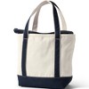 Lands' End Zip Top Canvas Tote Bag - 3 of 4