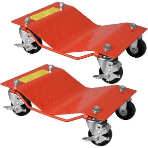 Heavy Duty Car Dollies Set - Sturdy Wheel Dollies for Garage Moving, Vehicle Maintenance, Suitable for Cars, Trucks, and Motorcycles - 1 of 4