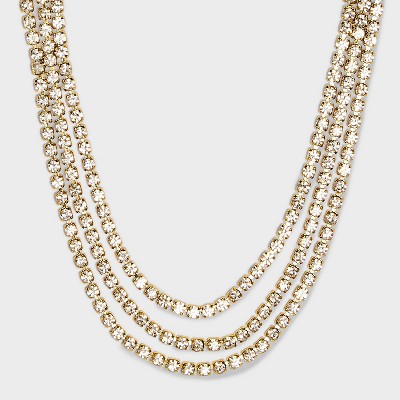 Sugarfix By Baublebar Link Chain Statement Necklace - Gold : Target