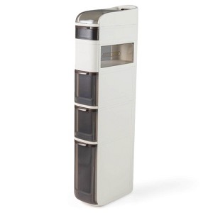 Costway 6-Tier Narrow Bathroom Storage Cabinet with Drawers Tissue Box Wheels for Kitchen - 1 of 1