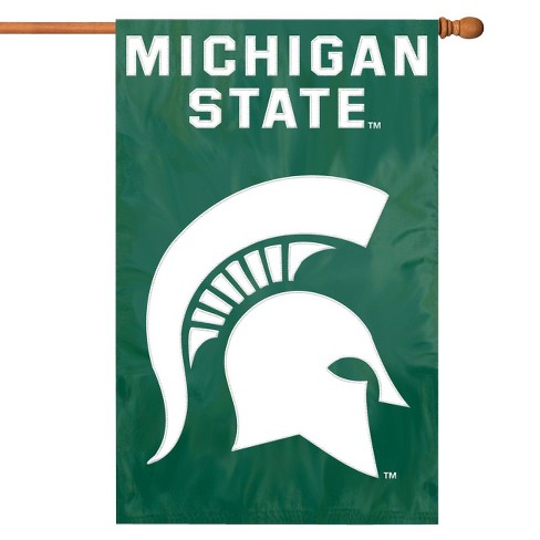 Ncaa Team Applique Banner Flag Michigan State Spartans Target