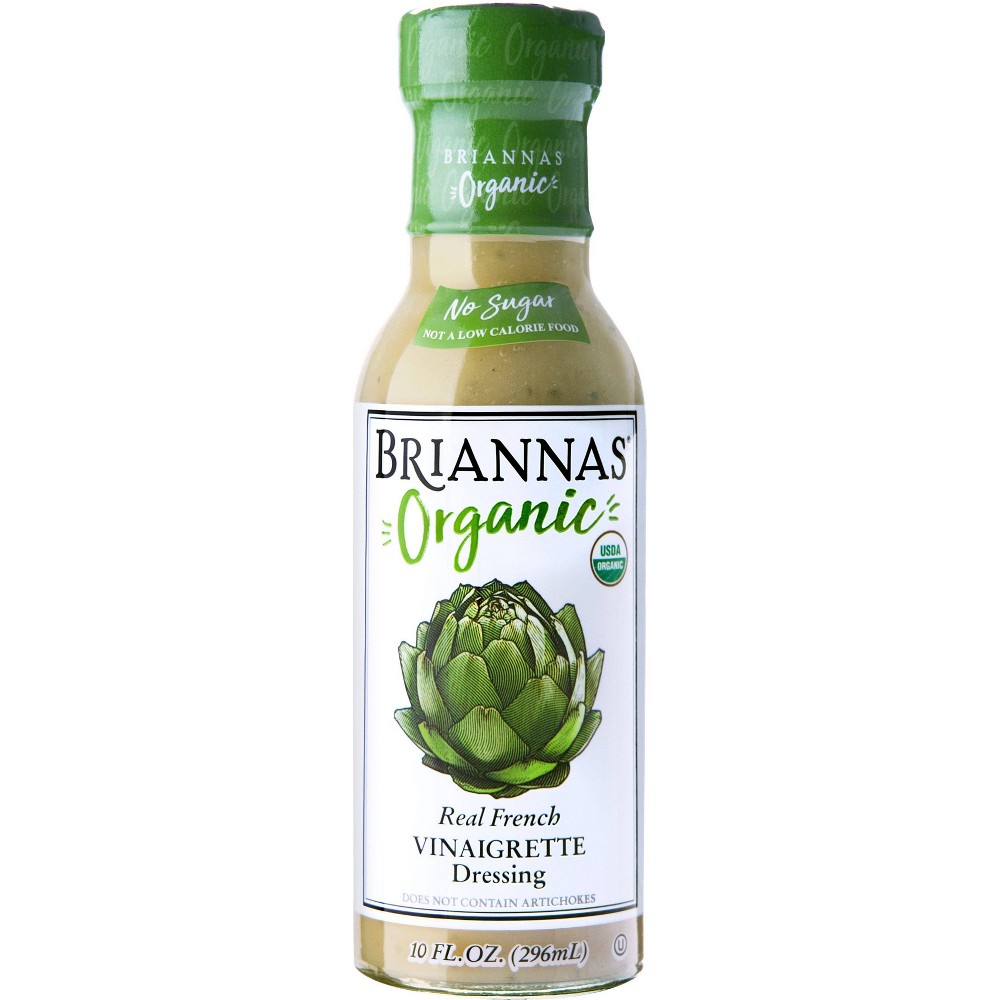 UPC 027271103032 product image for Briannas Organic Real French Vinaigrette Dressing - 10fl oz | upcitemdb.com