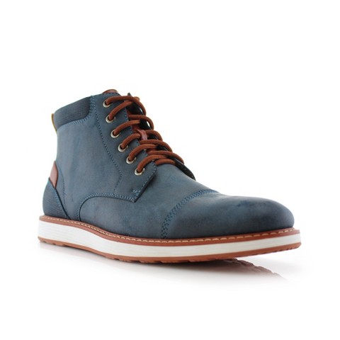 Ferro Aldo Mens Birt MFA506027 Casual Mid-Top Sneaker Boots, in Blue, Size 9.5