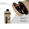 OPUX 2 Bottle Wine Carrier Tote, Insulated Leakproof Cooler Bag, Portable Case Travel Picnic BYOB Beach Christmas Gift - 3 of 4