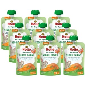 Holle Organic Baby Food Veggie Bunny - Case of 12/3.5 oz - 1 of 3