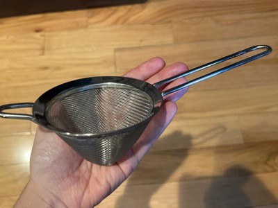 Rosle Fine Mesh Stainless Steel Kitchen Strainer - 9.4 in