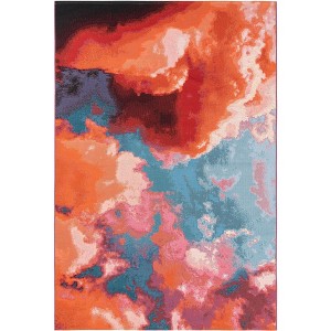 Unique Loom Outdoor Modern Rayleigh Area Rug - 1 of 4
