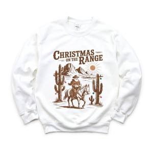 Christmas on the Range - Women's Graphic Sweatshirt - 1 of 4