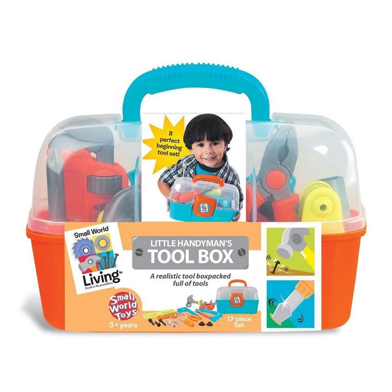 Small World Toys Child's Pretend Play Tool Box, 3 of 4